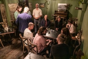 board members discuss